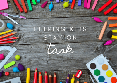 Helping kids stay on task